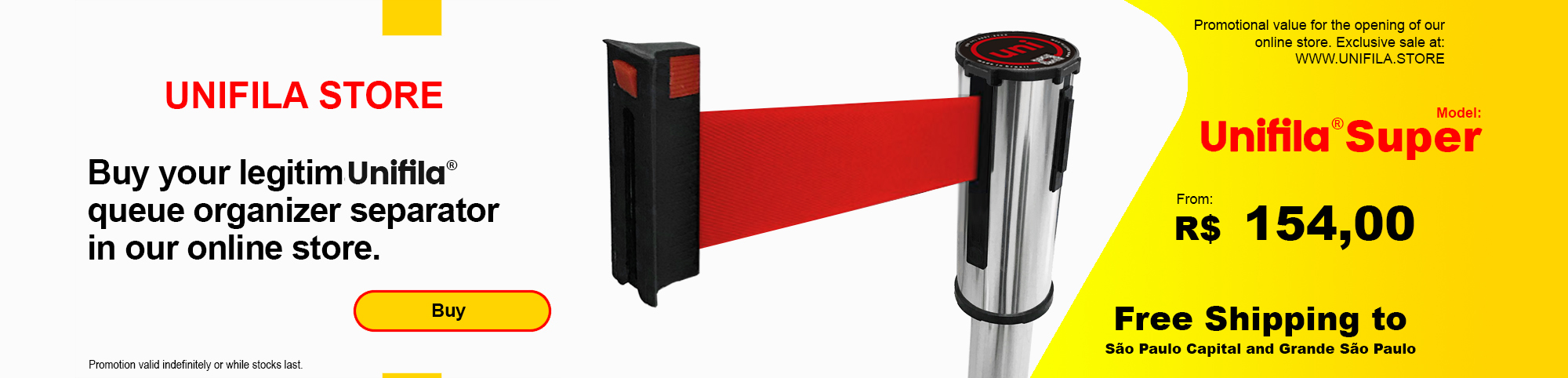Buy your legitimate Unifila queue organizer separator in our online store.