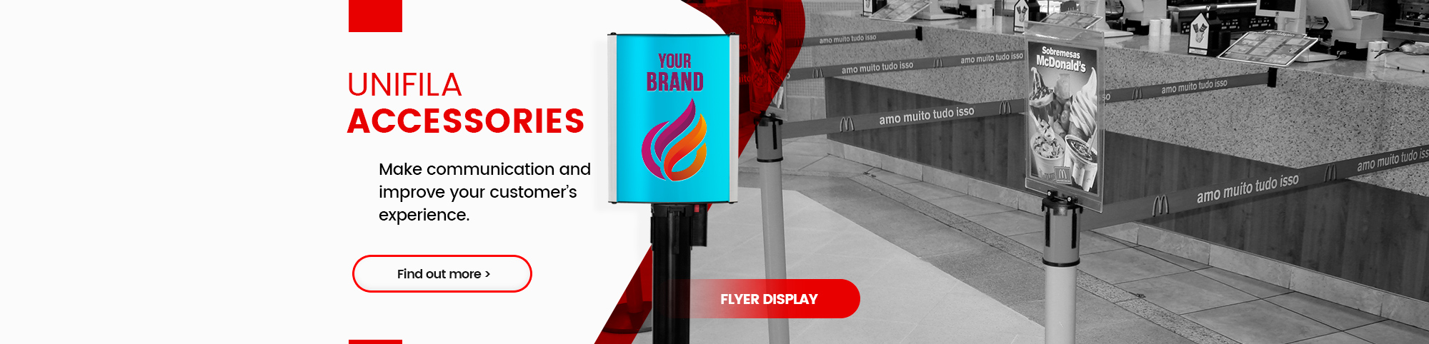 UNIFILA ACCESSORIES! Allow communication and improve your customer’s experience
